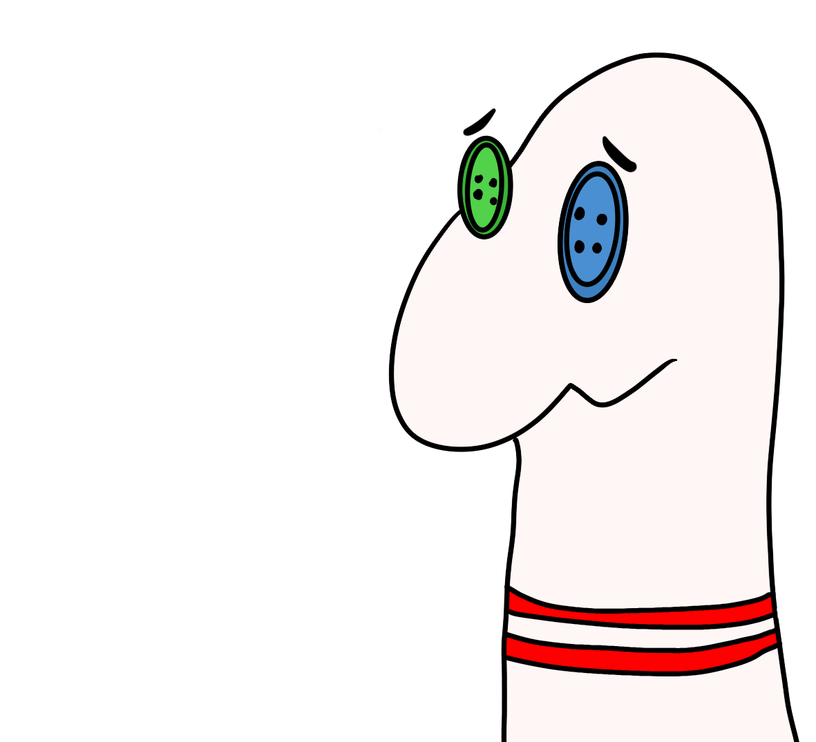 Konstantin Lackner sock logo - depicting Konstantin Lackner as a sock puppet